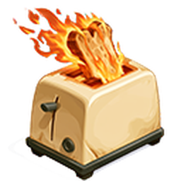 Overcooked Toaster